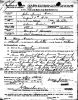 Birth attestation - John James Green 1874