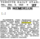 Death notice - Nellie McArthur nee Rackstraw