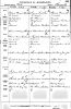 Marriage record - Roland Strickland + Eleanor Crickmore 1876